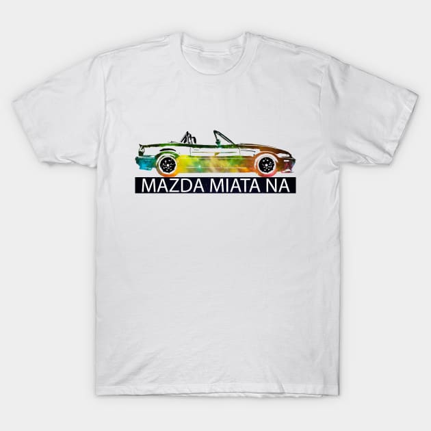 Mazda Miata - Space Edition T-Shirt by mudfleap